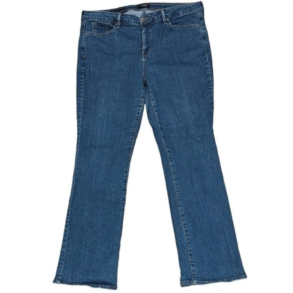 NYDJ Barbara Bootcut M662BB2339 blue denim size 16